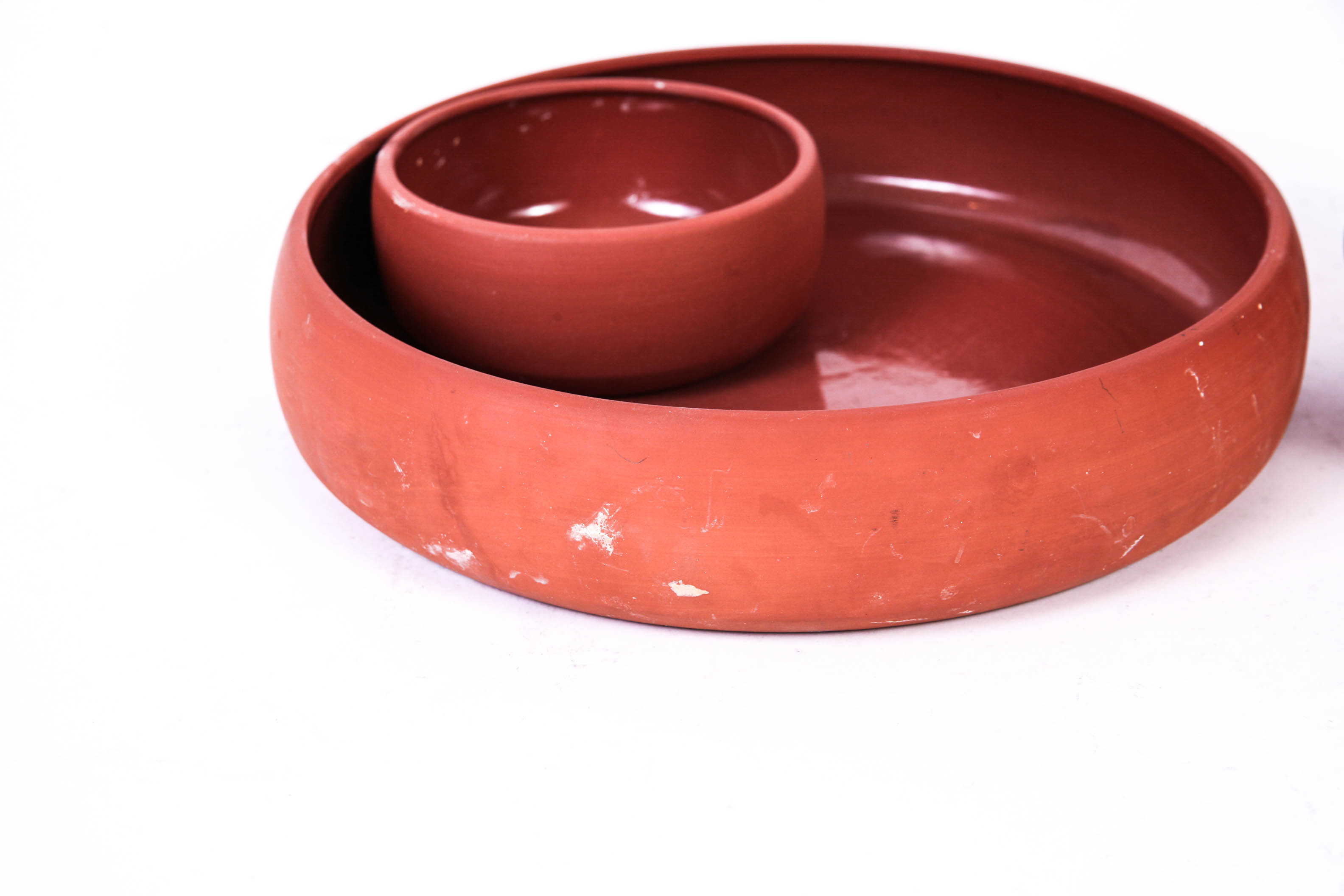 Terracotta Chip and Dip and Planter EBTH